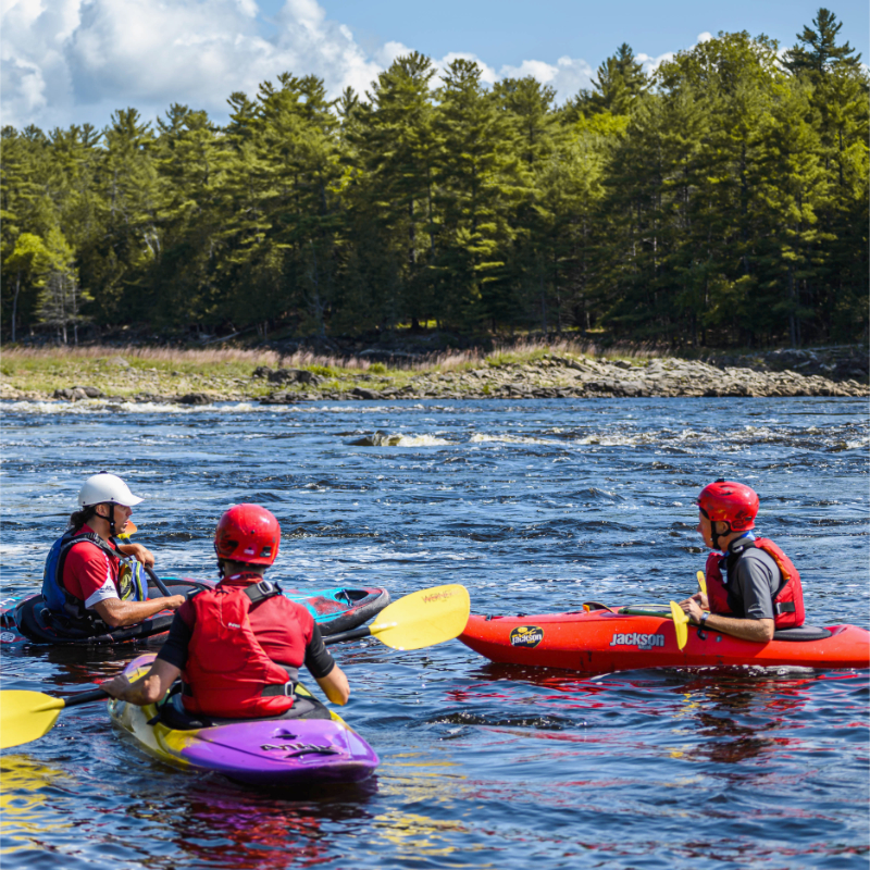 Beginner Kayaking Whitewater Ontario Learn To Kayak
