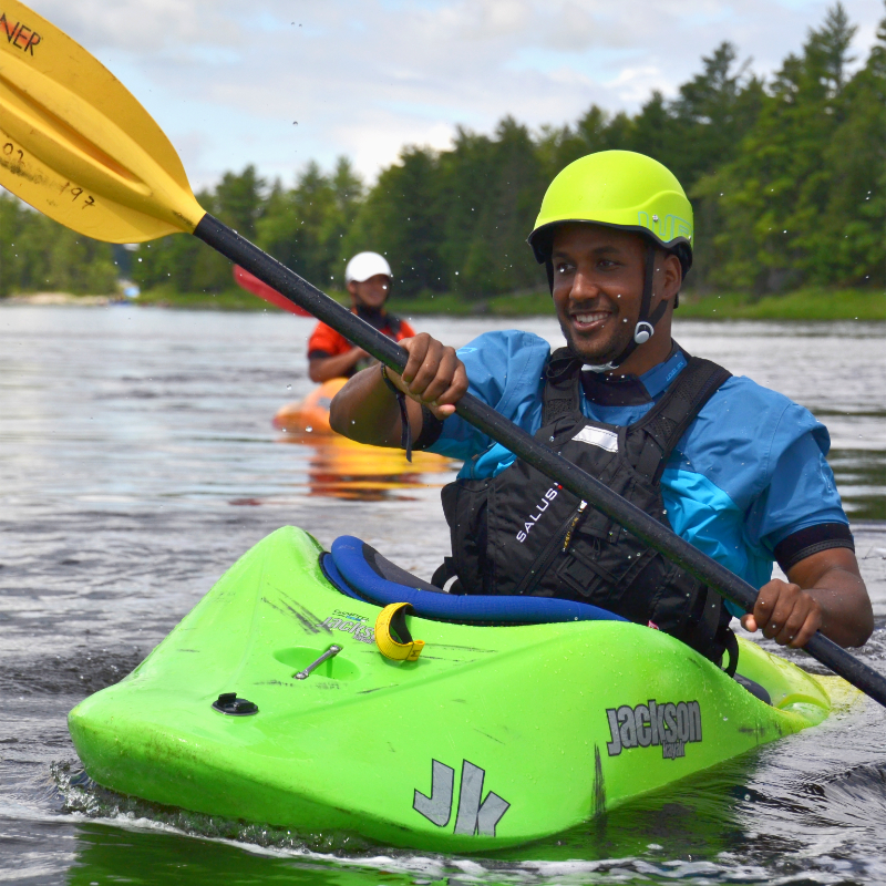 Beginner Kayaking Whitewater Ontario Ottawa Kayak School Canada