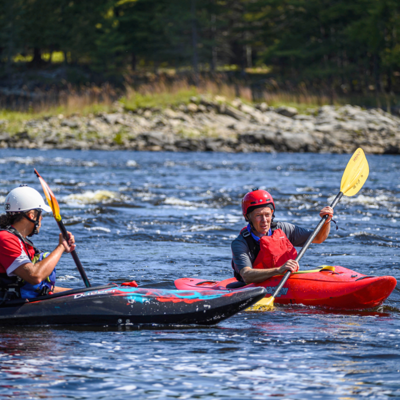Private Instruction Ottawa Kayak School Whitewater Ontario Canada