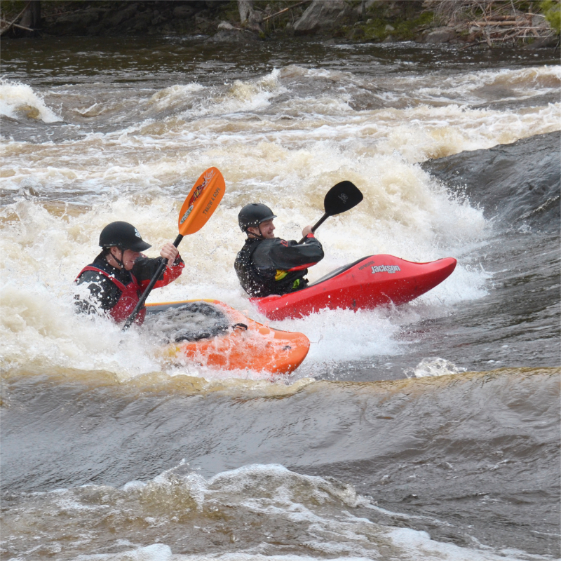 Team Surfing Intermediate Kayaking Ottawa River